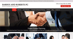 Desktop Screenshot of barrusandrobertspcfresnoca.com